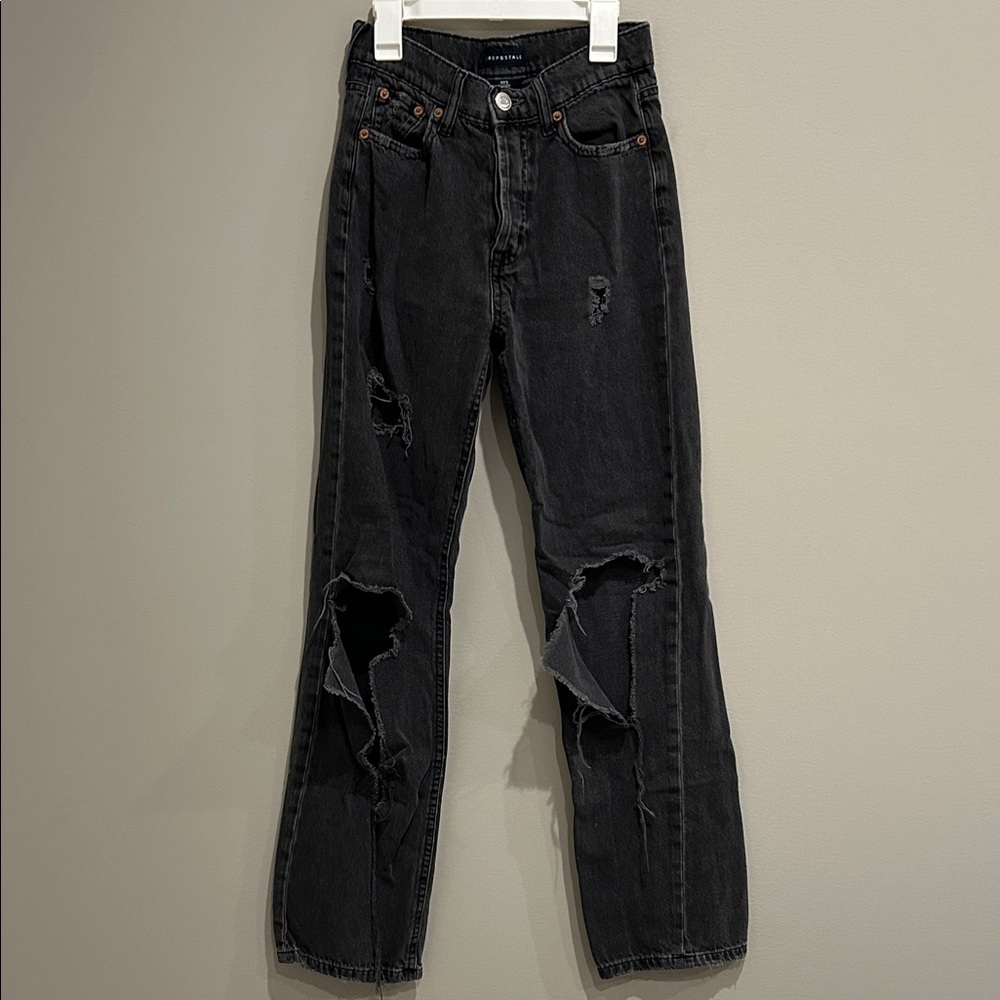 Aeropostale Black Flare & Wide Leg Jeans